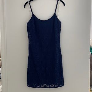 Lilly Pulitzer blue stretchy dress (purchaser cancelled, reposting!)
